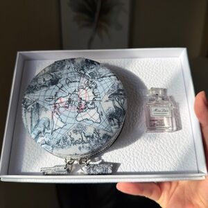 Dior Limited mini jewelry box with mini miss Dior perfume
